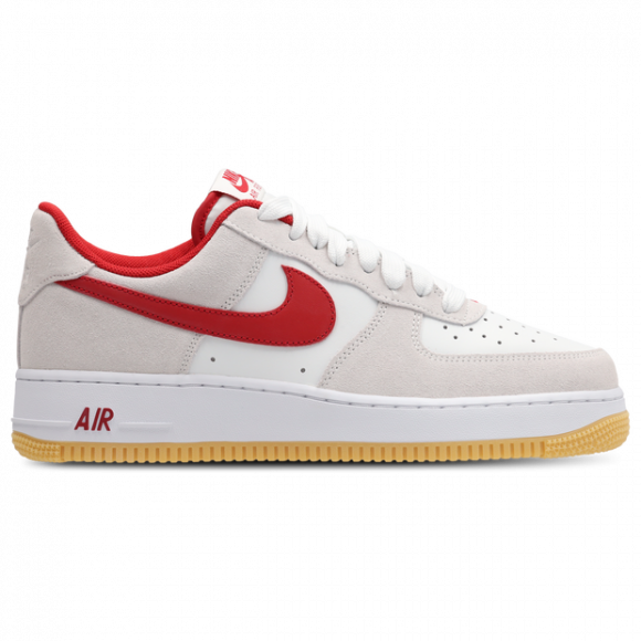 Nike Air Force 1 '07 LV8 'Photon Dust Varsity Red' | White | Men's Size 9 - IB6388-101
