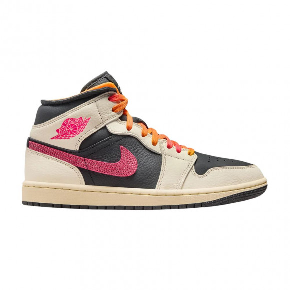 Wmns Air Jordan 1 Mid SE Edge 'Flight Club' | Black | Women's Size 7.5 - IB7007-107