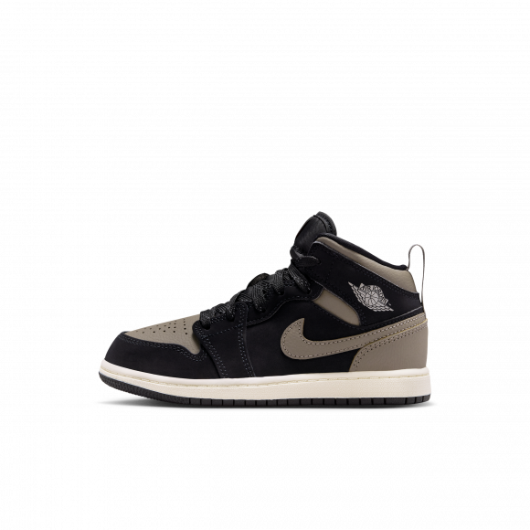 Jordan 1 Mid SE-sko til mindre børn - sort - IB7052-002