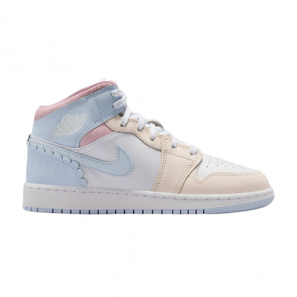 Air Jordan 1 Mid SE GS 'Half Blue' | Kid's Size 5 - IB7057-403