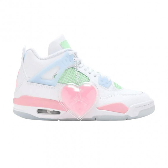 Air Jordan 4 Retro GS 'Valentine's Day' 2026 | White | Kid's Size 5 - IB7068-100