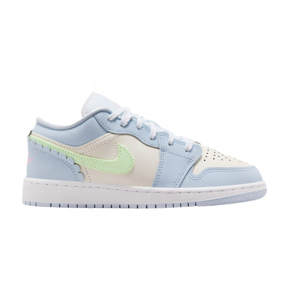 Air Jordan 1 Low SE GS 'Half Blue Sail' | Kid's Size 5.5 - IB7113-403