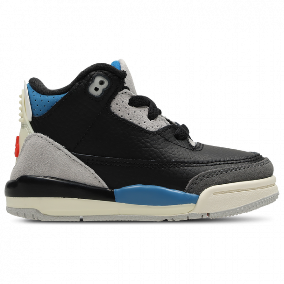 Jordan Aj3 Retro Unisex Shoes - Black - Size: 4.5 - Leather - Foot Locker - IB8966-004