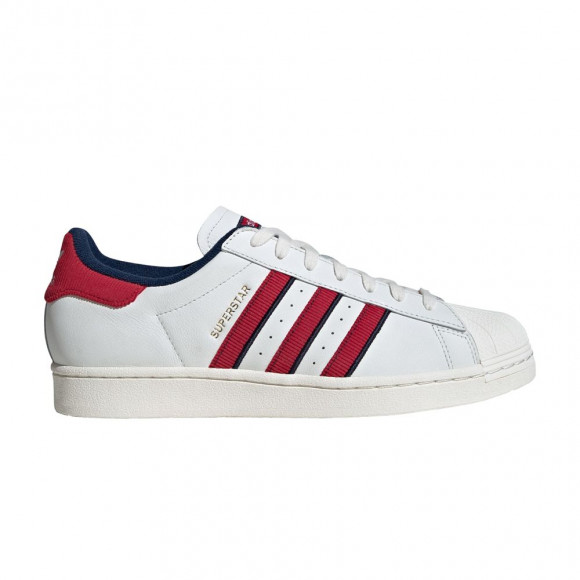 adidas Superstar 'White Team Victory Red Indigo' | Men's Size 5.5 - ID1391