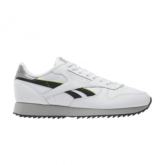 Reebok Classic Leather Ripple 'White Black Lime' | Men's Size 10 - ID1585