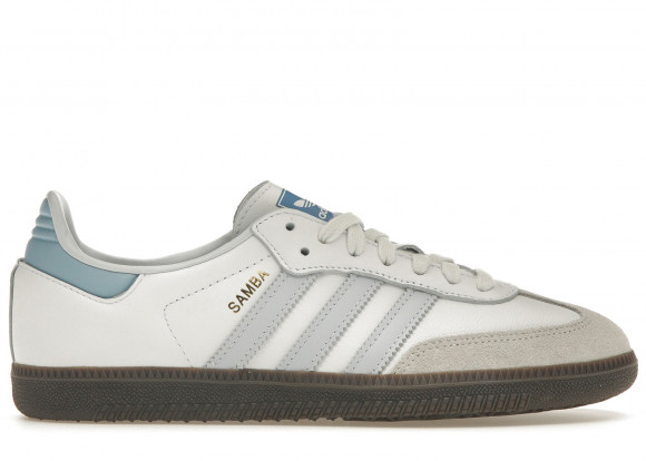 Adidas Samba Og Sneakers in Core White/Halo Blue - ID2055