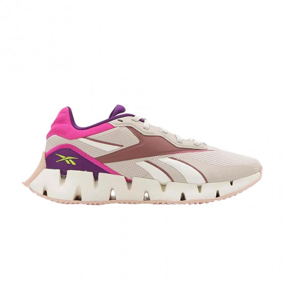 Reebok Wmns Zig Dynamica 4 'Stucco Sedona Rose' | Cream | Women's Size 6 - ID2856