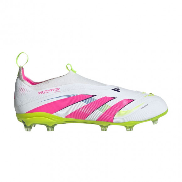 adidas Predator 24 Elite Laceless FG K 'Celestial Victory Pack' | White | Kid's Size 4 - ID3746