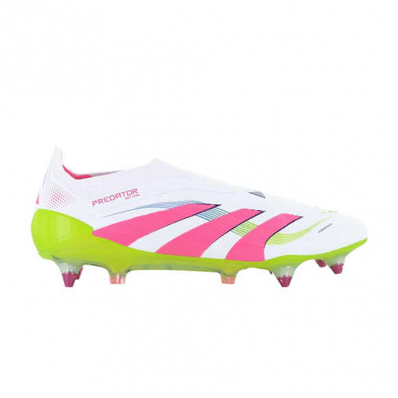 adidas Predator Elite LL SG Laceless 'White Pink' | Men's Size 13.5 - ID3848