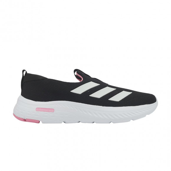 adidas Wmns Cloudfoam Move Lounger 'Black White Bliss Pink' | Women's Size 9 - ID6516