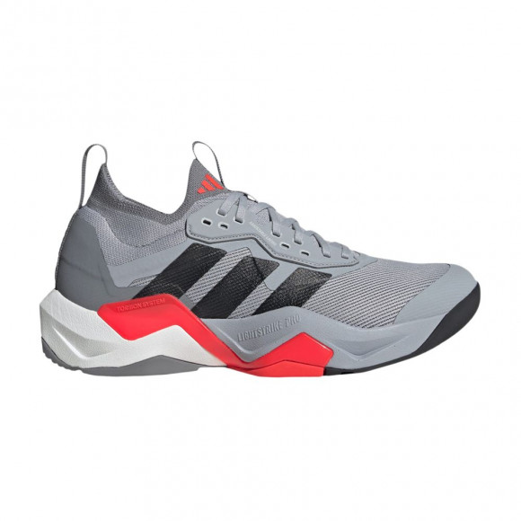 adidas Rapidmove ADV 2 'Halo Silver Black Lucid Red' | Grey | Men's Size 8 - ID6559