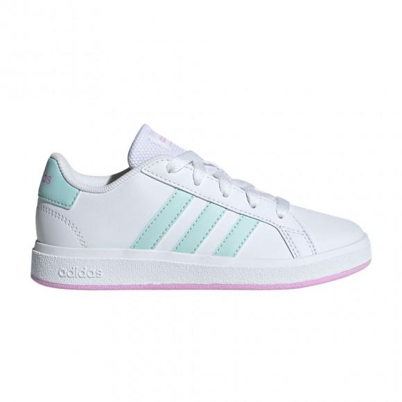 Grand Court Lace-Up J 'White Aqua Bliss Lilac' - ID7865