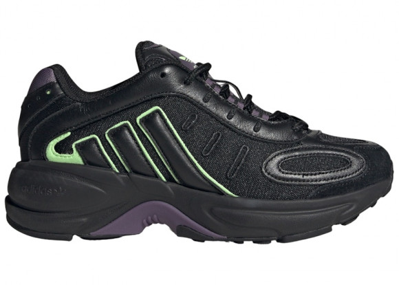 adidas Falcon Galaxy Core Black Green Spark (Women's) - ID8153