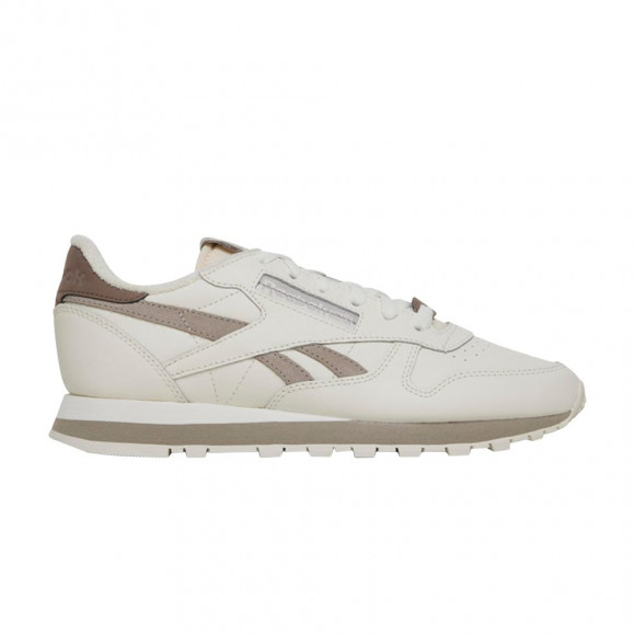 Reebok Wmns Classic Leather 'Chalk Ash Utility Brown' | Cream | Women's Size 9 - ID9921