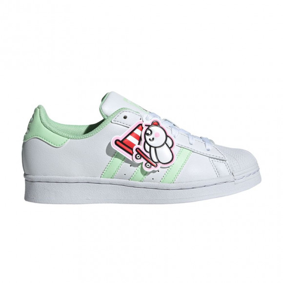 James Jarvis x Superstar J 'White Green Spark' - IE0255