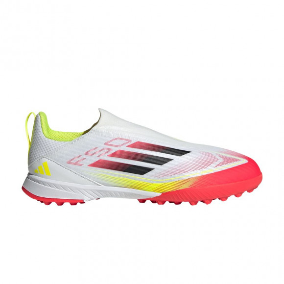 adidas Adizero F50 League Laceless TF K 'Pure Victory Pack' | White | Kid's Size 5.5 - IE3757