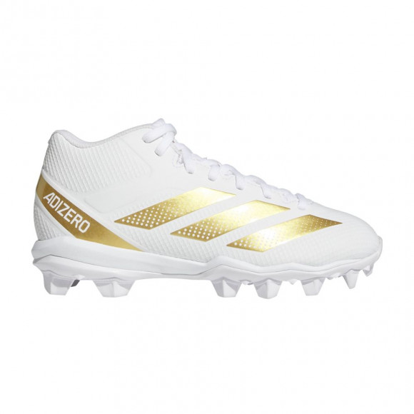 adidas Adizero Impact.2 Molded K 'White Gold Metallic' | Kid's Size 11 - IE3997