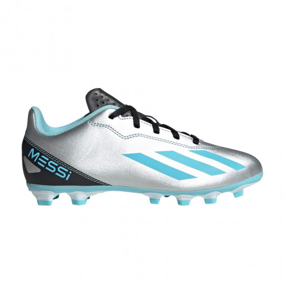 Adidas X Crazyfast Messi.4 FG J 'Infinito Pack' | Silver | Kid's Size 10.5 - IE4071