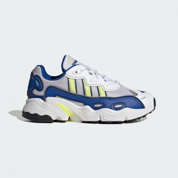 Adidas Women's Ozweego OG W Sneakers in White/Yellow/Blue - IE6998