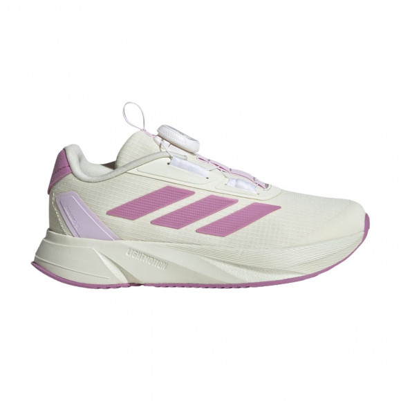 adidas Duramo SL BOA K 'Beige Sail Purple White' | Tan | Kid's Size 3.5 - IE9102