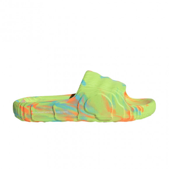 adidas Adilette 22 Slide 'Race To Mars Pack - Semi Solar Yellow Orange' | Green | Men's Size 6 - IE9190