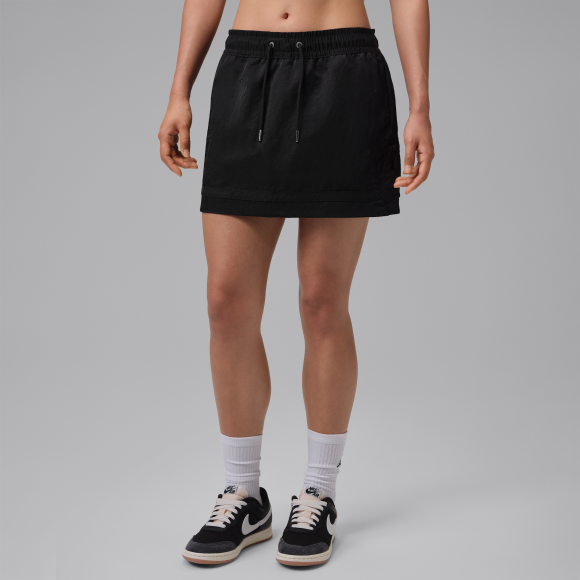 Jordan Flight Miniskort voor dames - Zwart - IF1133-010