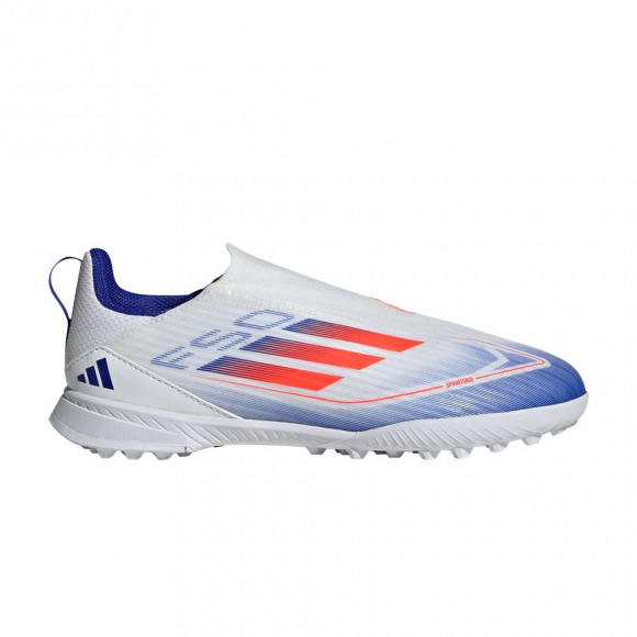 adidas Adizero F50 League Laceless TF K 'Advancement Pack' | White | Kid's Size 12 - IF1376