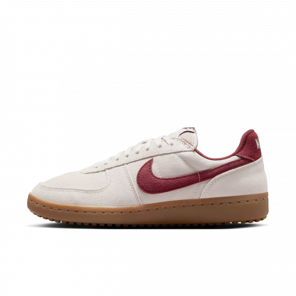 Nike Field General Suede Light Bone Dark Team Red (Women's) - IF1743-001