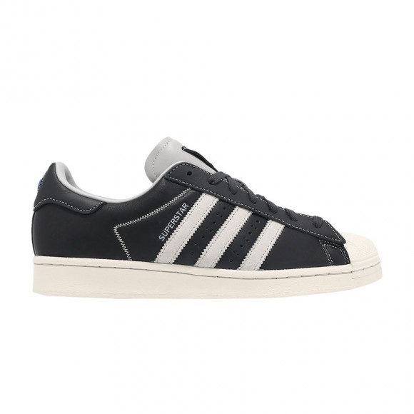 adidas Superstar 'Carbon Grey Contrast Stitch' | Black | Men's Size 8 - IF1780