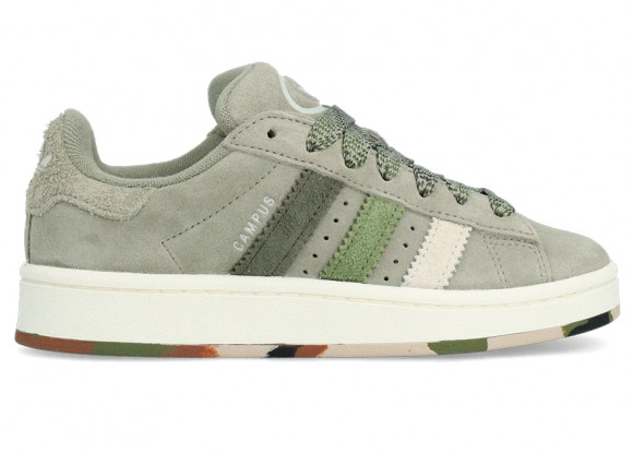 adidas Campus 00s Silver Pebble/ Focus Olive/ Shale Olive - IF1822