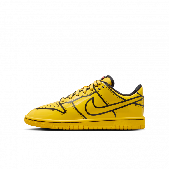LEGO x Nike Dunk Low GS 'Tour Yellow' | Kid's Size 4 - IF2117-700