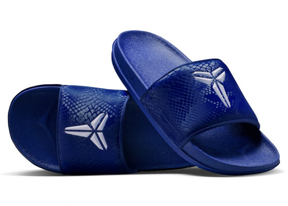 Nike Kobe Offcourt Slide Deep Royal Blue White - IF2870-401
