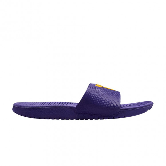Kobe Bryant x Nike Kawa Slide GS 'Court Purple University Gold' | Kid's Size 4 - IF2871-500