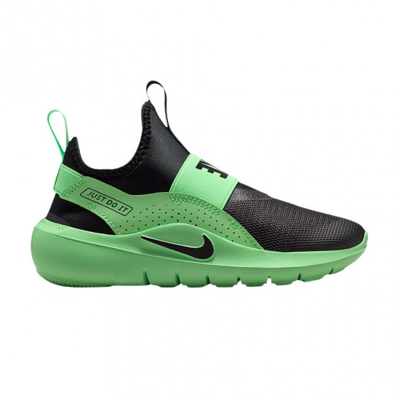Nike Flex Runner 4 PS 'Black Illusion Green' | Kid's Size 13.5 - IF2894-010