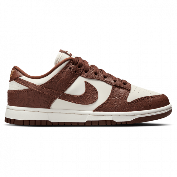 Sneakers Nike W Dunk Low Sail/ Fauna Brown-Sail-Mtlc Gold - IF3944-100
