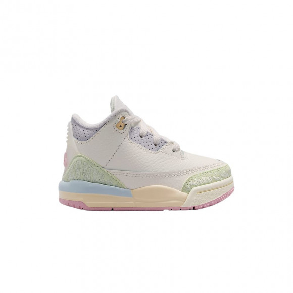 Air Jordan 3 Retro TD 'Spring is In The Air' | White | Infant Size 9 - IF4756-100