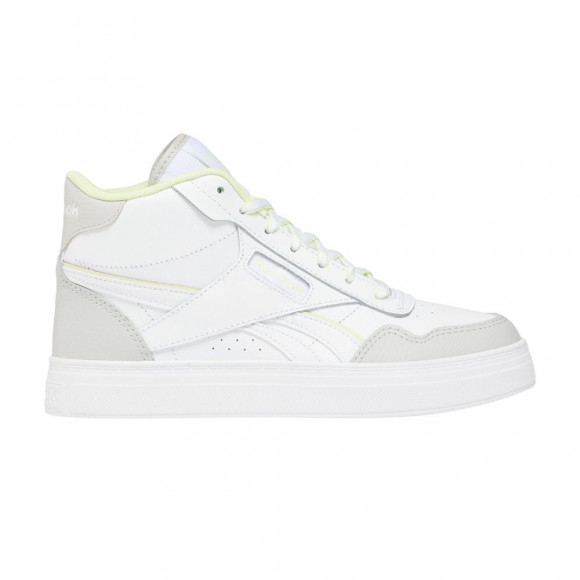 Reebok Wmns Court Advance Bold High 'White Citron Glow' | Women's Size 5 - IF7456