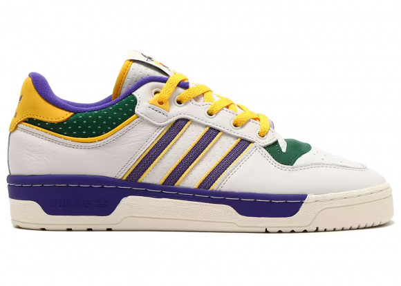 adidas Rivalry Low 86 Crystal White Energy Ink Bold Gold - IF8180