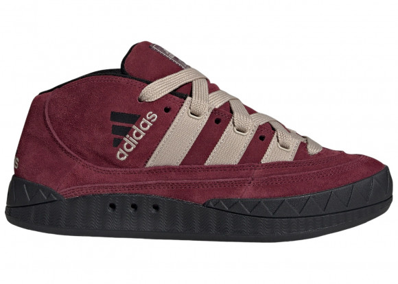 adidas Adimatic Mid Maroon Wonder Beige Core Black - IF8790