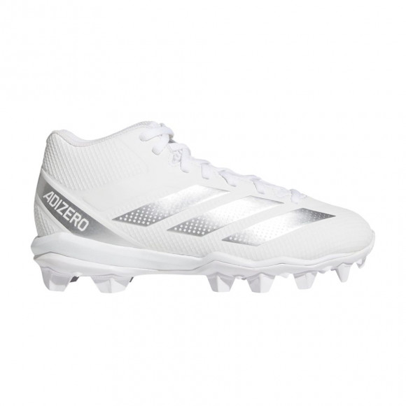 adidas Adizero Impact.2 Molded K 'White Silver Metallic' | Kid's Size 13 - IF9350