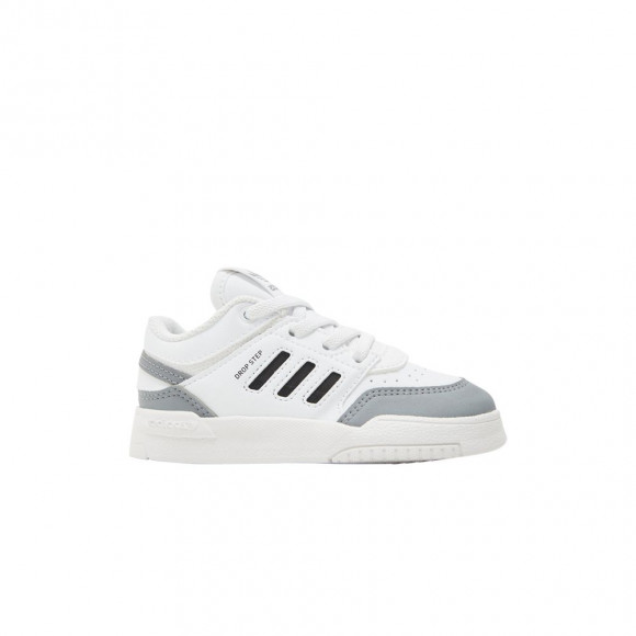 Adidas Drop Step Low I 'White Black Grey' | Infant Size 5.5 - IG2227