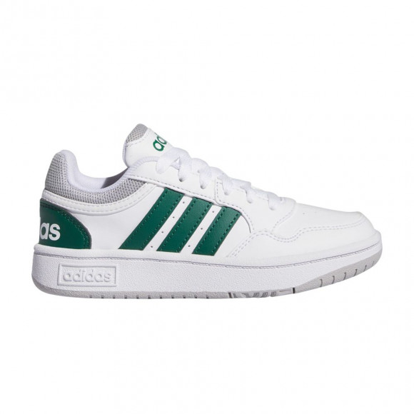 adidas Hoops K 'White Collegiate Green' | Kid's Size 11.5 - IG3830