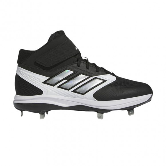 adidas Icon 8 Mid 'Black Silver Metallic White' | Men's Size 7.5 - IG7113