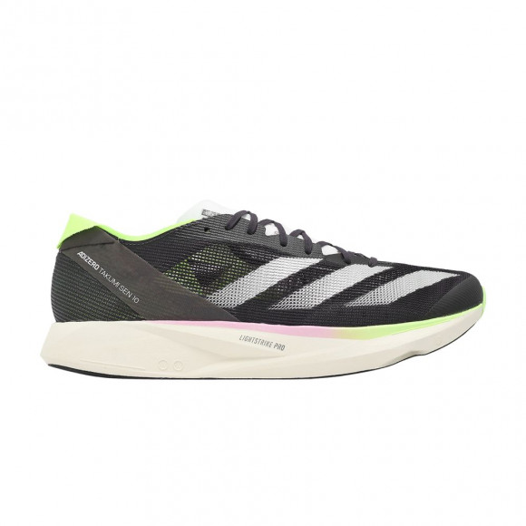 adidas Adizero Takumi Sen 10 'Aurora Black Lucid Lemon' | Men's Size 10.5 - IG7401