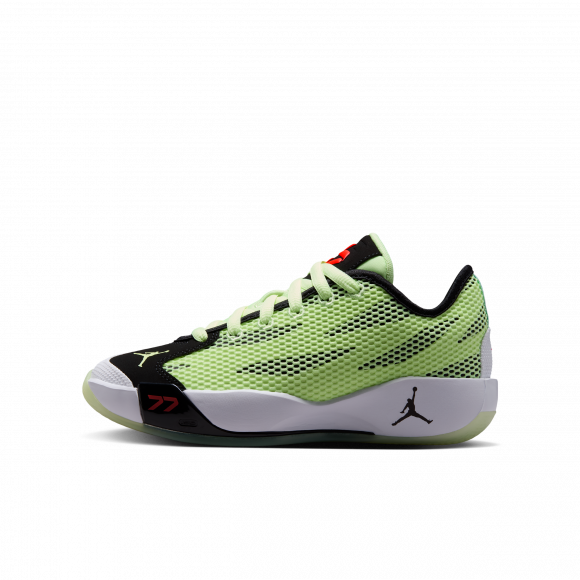 Air Jordan Luka 77 GS 'Barely Volt Black White Infrared 23' | Green | Kid's Size 5 - IH0573-700