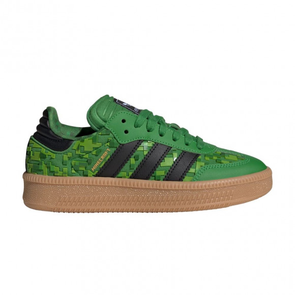 Minecraft x adidas Samba XLG J 'Green Core Black Cloud White | Kid's Size 4.5 - IH1732