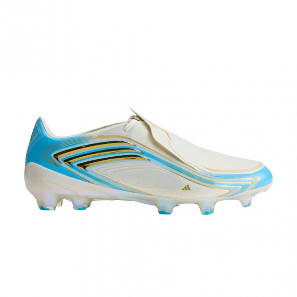 adidas F50 Messi Elite FG 'Ivory Semi Blue Burst' | Tan | Men's Size 10.5 - IH1892