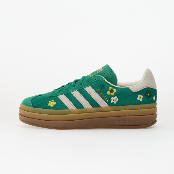 Sneakers adidas Gazelle Bold Bold Green/ Off White/ Eqt Yellow - IH1920