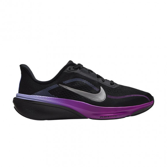Nike Pegasus 42 Road GS 'Black Persian Violet Vivid Purple Metallic Silver' | Kid's Size 4.5 - IH2306-014