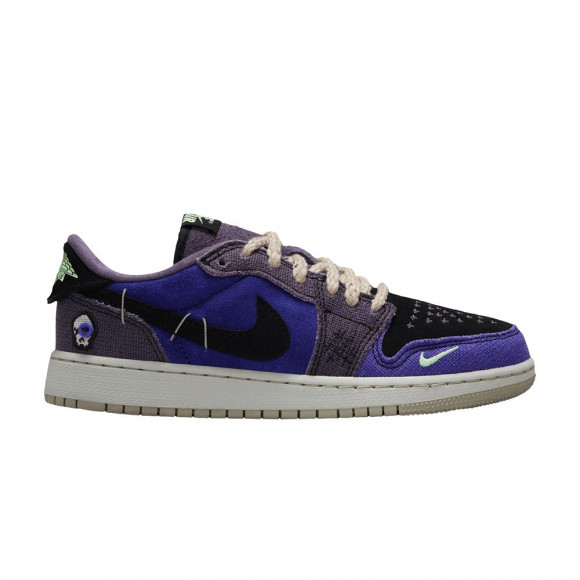 Zion Williamson x Air Jordan 1 Retro Low OG GS 'Voodoo Alternate' | Blue | Kid's Size 6.5 - IH2725-500